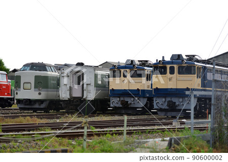 Detained vehicle group at Nagano General Rolling Stock Center Detained vehicle group at Nagano General Rolling Stock Center 90600002