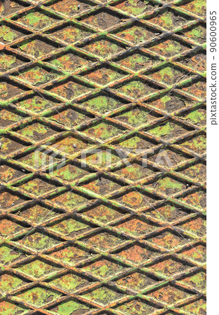 Grungy diamond metal background Grungy diamond metal background 90600965