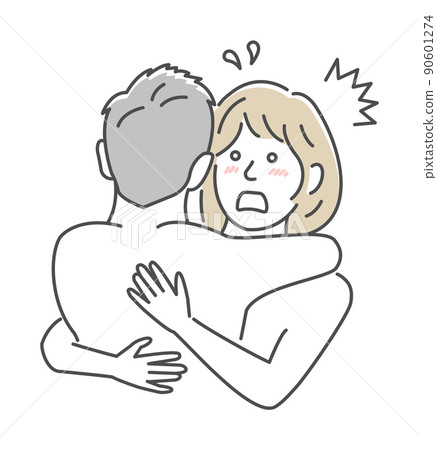 Men and women hugging naked Upper body (SEX,.. pic