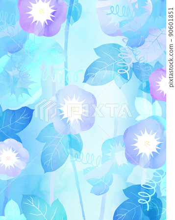 Cool morning glory background Cool morning glory background 90601851