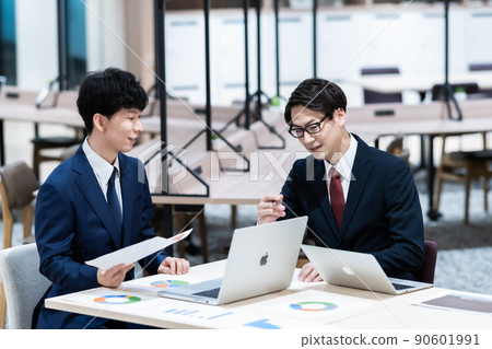 Corporate consultant in a suit 90601991