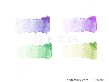 Watercolor texture background. Hand drawing horizontal art. Calligraphy banner 90602038