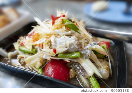 Food and drink, Papaya Salad with Blue Crab Food and drink, Papaya Salad with Blue Crab 90605188