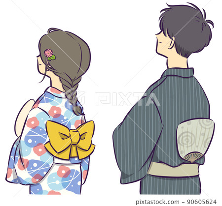 男女看煙花-個人 90605624