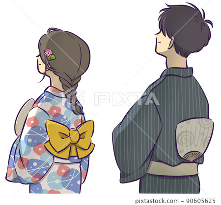 看煙花的男女-個人-有影子 90605625