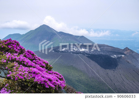 Miyama Kirishima Blooming Mt. Karakuni Miyama Kirishima Blooming Mt. Karakuni 90606033