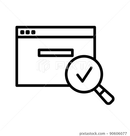 SEO, browser search icon. Search engine optimization. SEO, browser search icon. Search engine optimization. 90606077