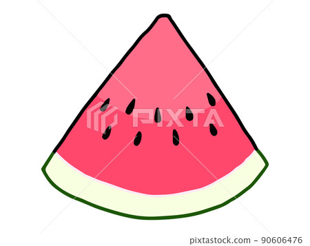 Watermelon 03_Slice piece (front) Watermelon 03_Slice piece (front) 90606476