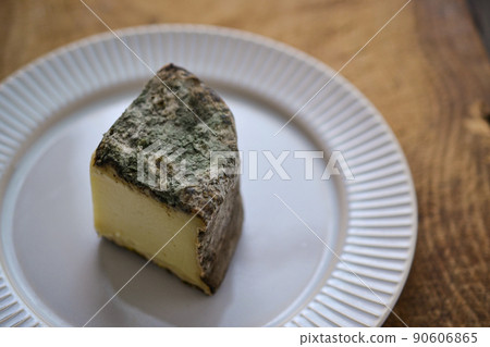 French Corsica cheese aged with herbs and spices 90606865