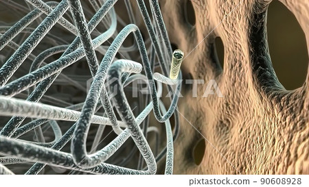 Cell protein gene therapy 3d medical Cell protein gene therapy 3d medical 90608928