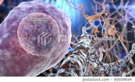 T helper cells interact on the surface of immune cells 90609694