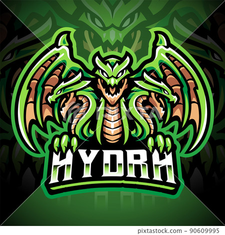 Hydra esport mascot logo design Hydra esport mascot logo design 90609995