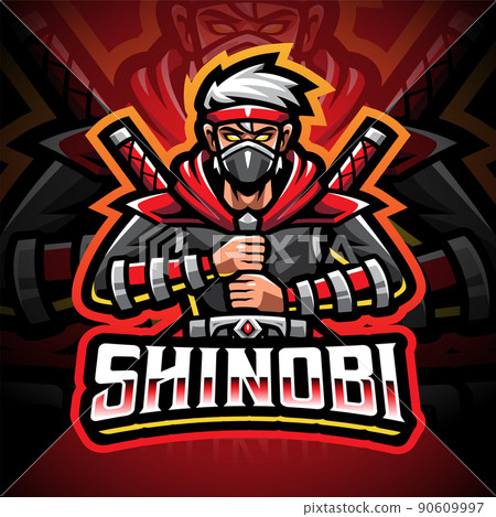 Shinobi esport mascot logo design Shinobi esport mascot logo design 90609997
