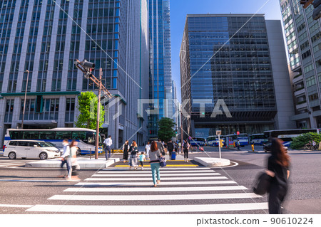 "Tokyo" The center of the Japanese economy · Otemachi 90610224