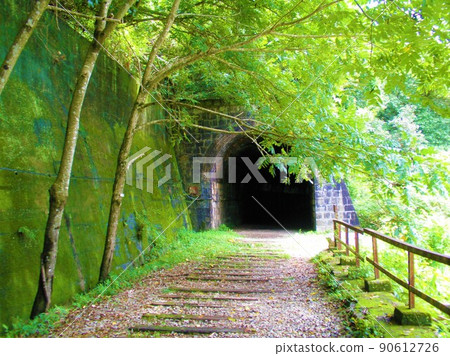 Former Fukuchiyama Line abandoned line 32 tunnel entrance 90612726