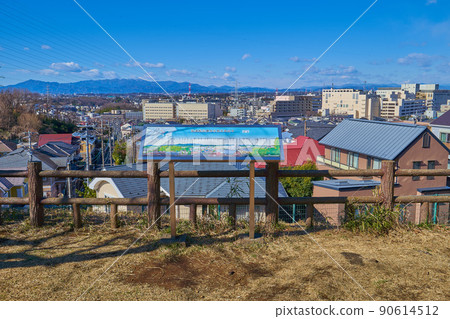 從神奈川縣川崎市淺尾區的Kobonomatsu公園觀看西側(Kamiasao 1、2-chome等) 從神奈川縣川崎市淺尾區的Kobonomatsu公園觀看西側(Kamiasao 1、2-chome等) 90614512