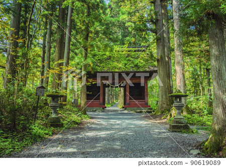 Togakushi Shrine Okusha Kozo Gate 90619089