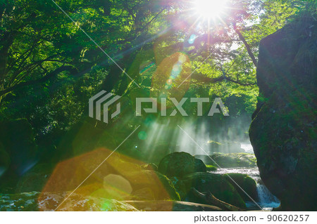 Kikuchi Gorge (Kikuchi City, Kumamoto Prefecture) 90620257