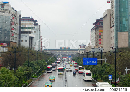 ＇Beautiful scenery of Xian, China 90621356