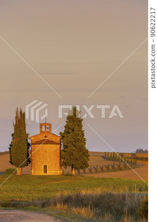 Chapel of the Madonna di Vitaleta, San Quirico d Orcia, Tuscany, Italy Chapel of the Madonna di Vitaleta, San Quirico d Orcia, Tuscany, Italy 90622217
