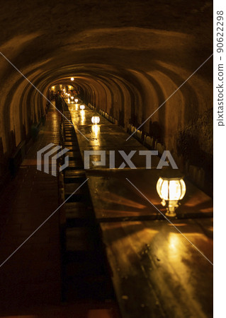 interior of a hotel in  center of Eger, Northern Hungary 90622298