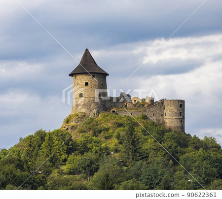 castle Somoska on Slovakia Hungarian border 90622361