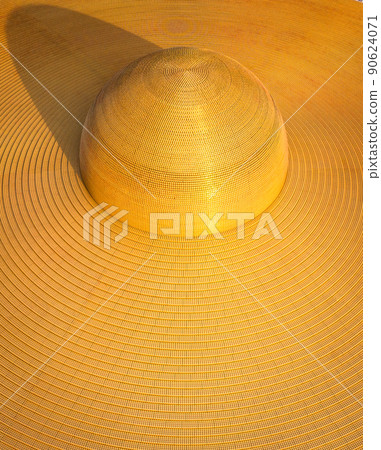 Aerial view of Wat Phra Dhammakaya temple in Pathum Thani Province north of Bangkok, Thailand. 90624071