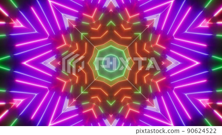 Multi Shapes Colorful Light Lamp Effect Multi Shapes Colorful Light Lamp Effect 90624522