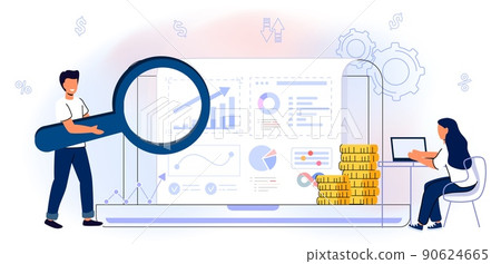 Budget planning Concept finance accounting Calculation financial income Budget planning Concept finance accounting Calculation financial income 90624665