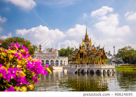 Bang Pa In Royal Palace in Phra Nakhon Si Ayutthaya, Thailand 90624695