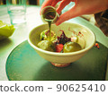 Japanese traditional sweets 90625410