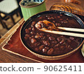Japanese traditional sweets 90625411