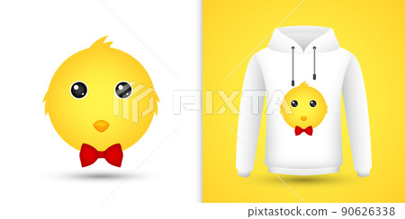Chicken head on white sweatshirt hoodie Chicken head on white sweatshirt hoodie 90626338