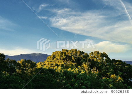A distant view of Mt. Iwawaki 90626388