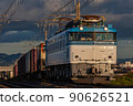 EF81 freight train Nippou Line 90626521