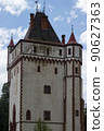 Castle tower hradec nad moravici czech republic 90627363