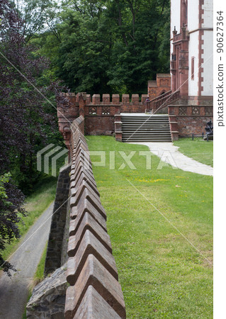 walls around the castle hradec nad moravici walls around the castle hradec nad moravici 90627364