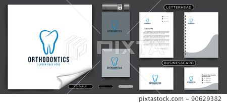 dental logo illustration dental logo illustration 90629382