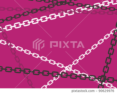 Chain background - Stock Illustration [90629976] - PIXTA