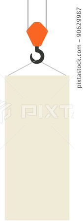 可以用起重機吊起的招牌 90629987