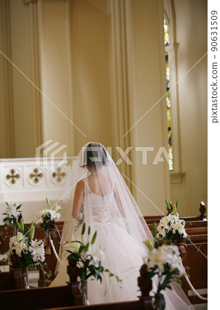 Rent a gorgeous chapel and take a pre-shoot of the bride's wedding 90631509