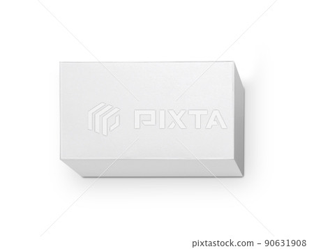 blank packaging white cardboard box isolated on white background ready for packaging design blank packaging white cardboard box isolated on white background ready for packaging design 90631908
