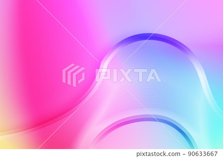 全息3D液態抽象形狀,漸變流體海報背景。 全息3D液態抽象形狀,漸變流體海報背景。 90633667