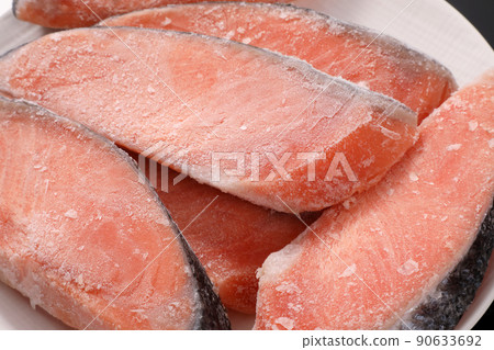 Frozen salmon fillet Frozen salmon fillet 90633692