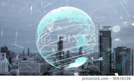 Global connection and the internet network alteration in smart city 90636286