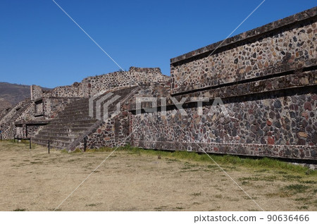 Mexico Teotihuacan Ruins Remains of Structure Mexico Teotihuacan Ruins Remains of Structure 90636466