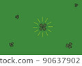 four Leaf Clover  90637902