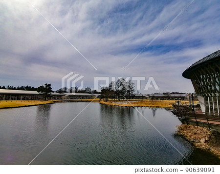 輕井澤購物廣場池塘 90639091