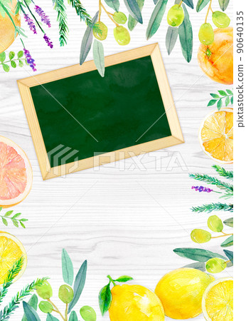 有機植物背景材料 90640135