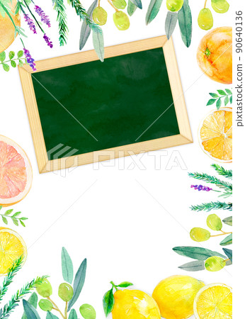 有機植物背景材料 90640136